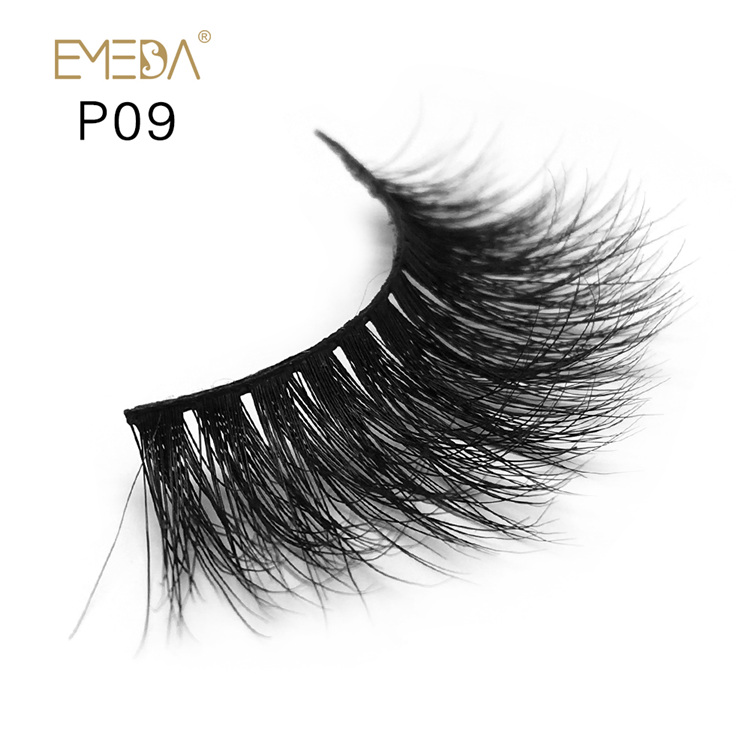 3D Mink Eyelashes Wholesale Supplies,Strips Eyelash Real Mink Furs Vendor YH009